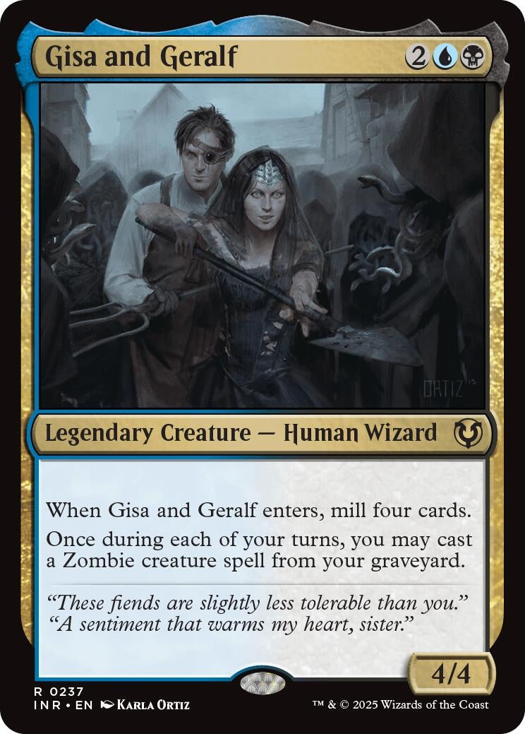 Image for Gisa and Geralf (237) [Innistrad Remastered] - Magic: The Gathering