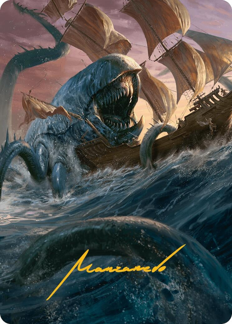 Image for Hullbreaker Horror Art Card (Gold-Stamped Signature) (5) [Innistrad Remastered] - Magic: The Gathering