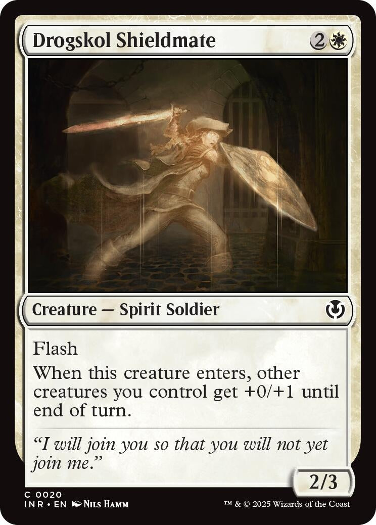 Image for Drogskol Shieldmate (20) [Innistrad Remastered] - Magic: The Gathering