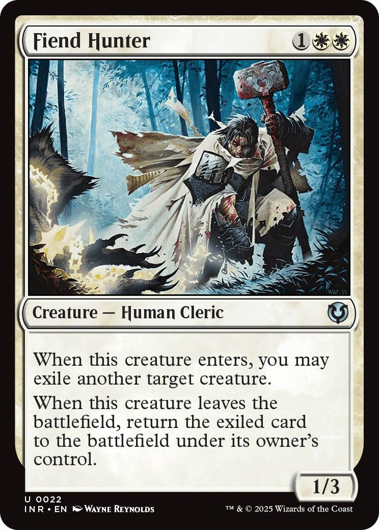 Image for Fiend Hunter (22) [Innistrad Remastered] - Magic: The Gathering