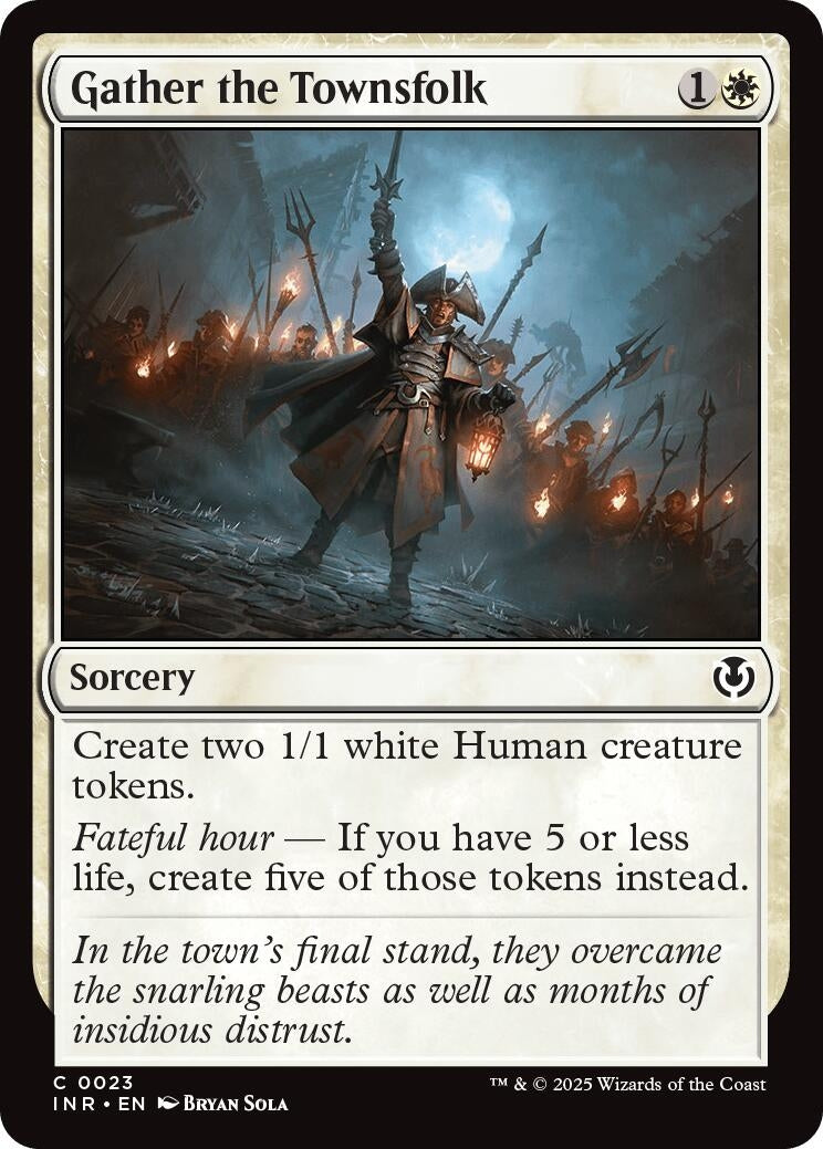 Image for Gather the Townsfolk (23) [Innistrad Remastered] - Magic: The Gathering