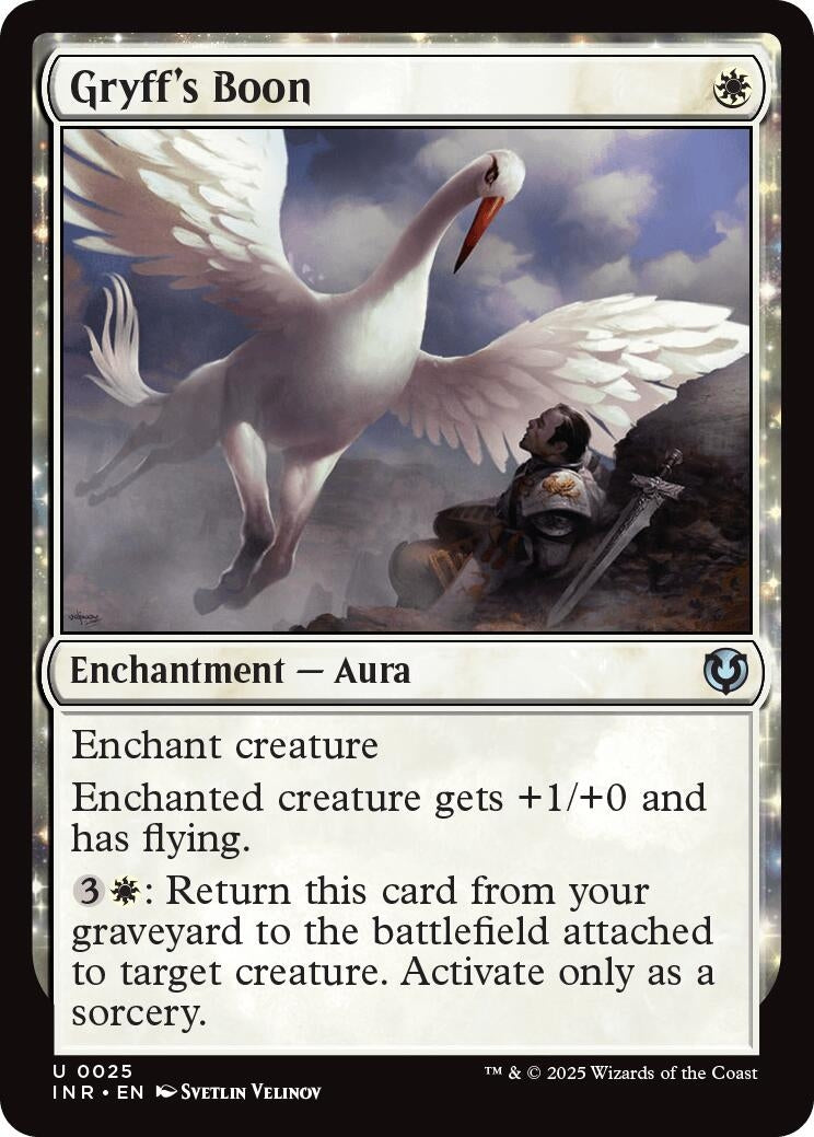 Image for Gryff's Boon (25) [Innistrad Remastered] - Magic: The Gathering