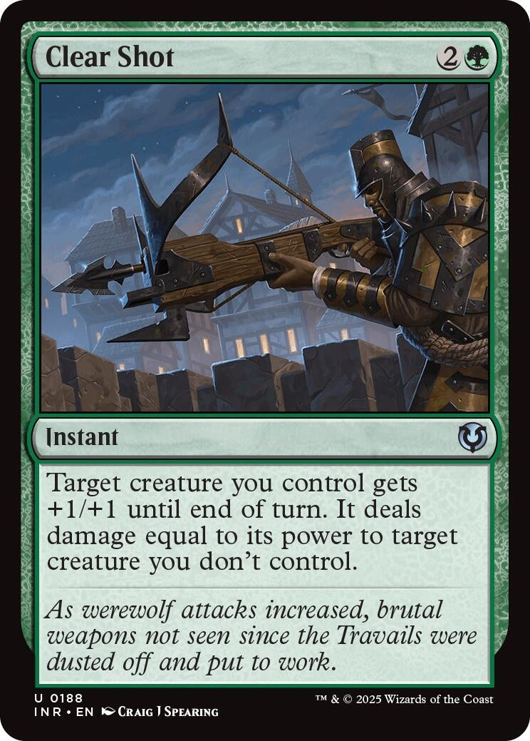 Image for Clear Shot (188) [Innistrad Remastered] - Magic: The Gathering
