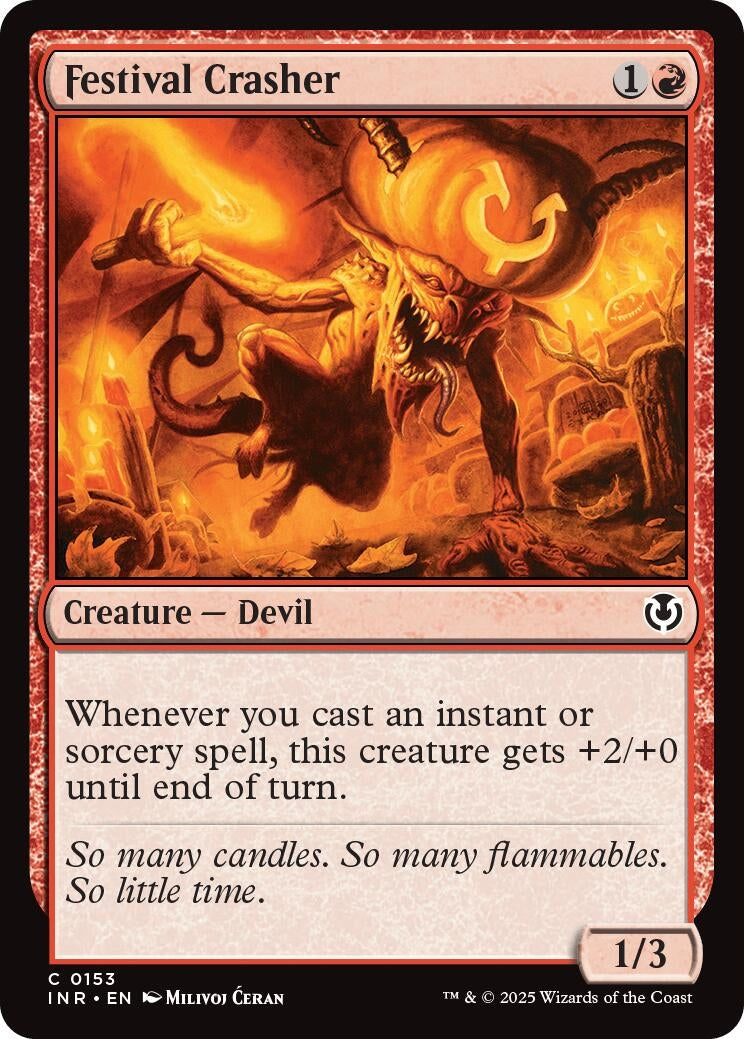 Image for Festival Crasher (153) [Innistrad Remastered] - Magic: The Gathering