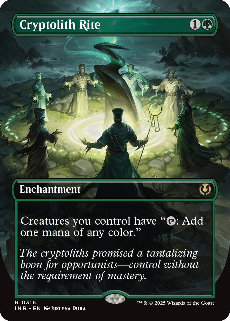 Image for Cryptolith Rite (Borderless) (316) [Innistrad Remastered] - Magic: The Gathering