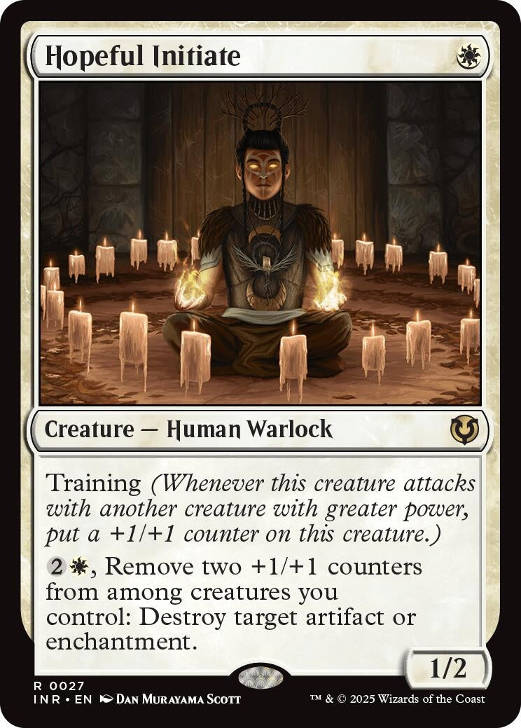 Image for Hopeful Initiate (27) [Innistrad Remastered] - Magic: The Gathering
