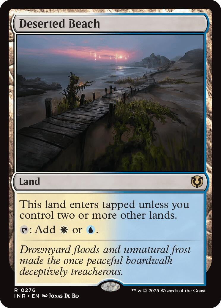 Image for Deserted Beach (276) [Innistrad Remastered] - Magic: The Gathering