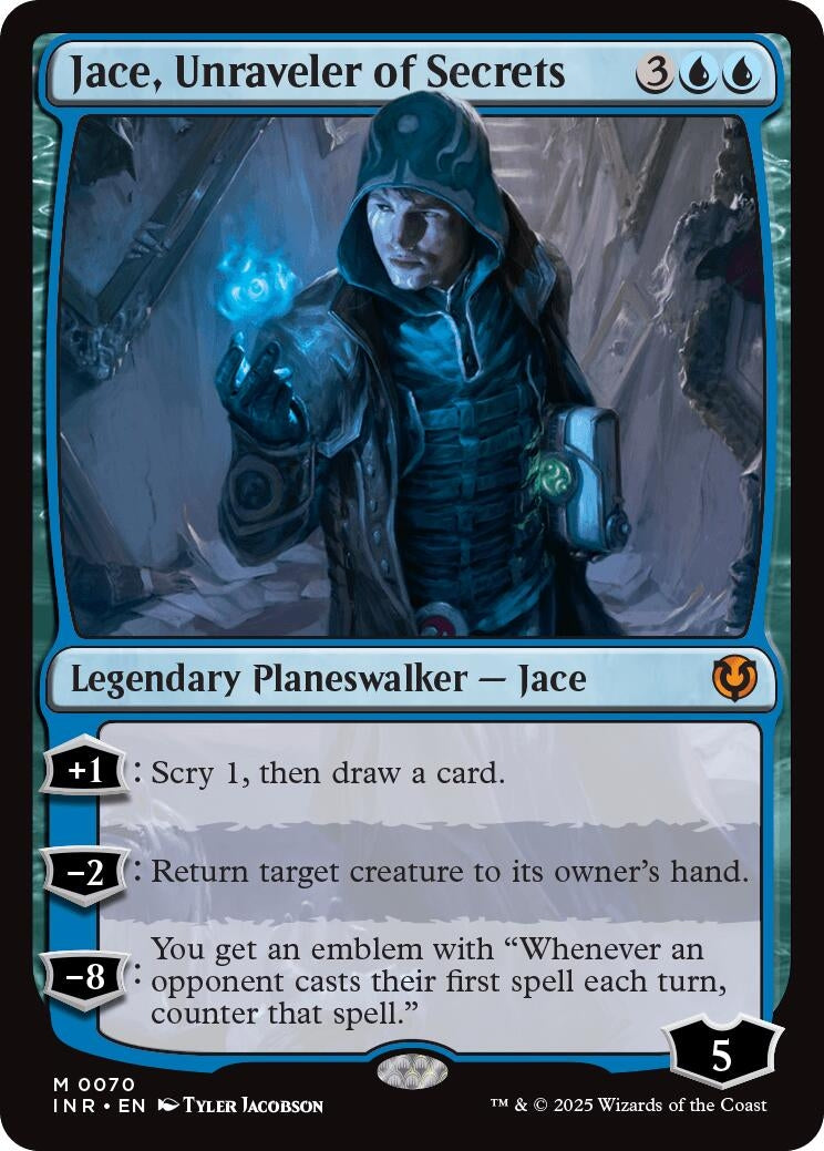 Image for Jace, Unraveler of Secrets (70) [Innistrad Remastered] - Magic: The Gathering