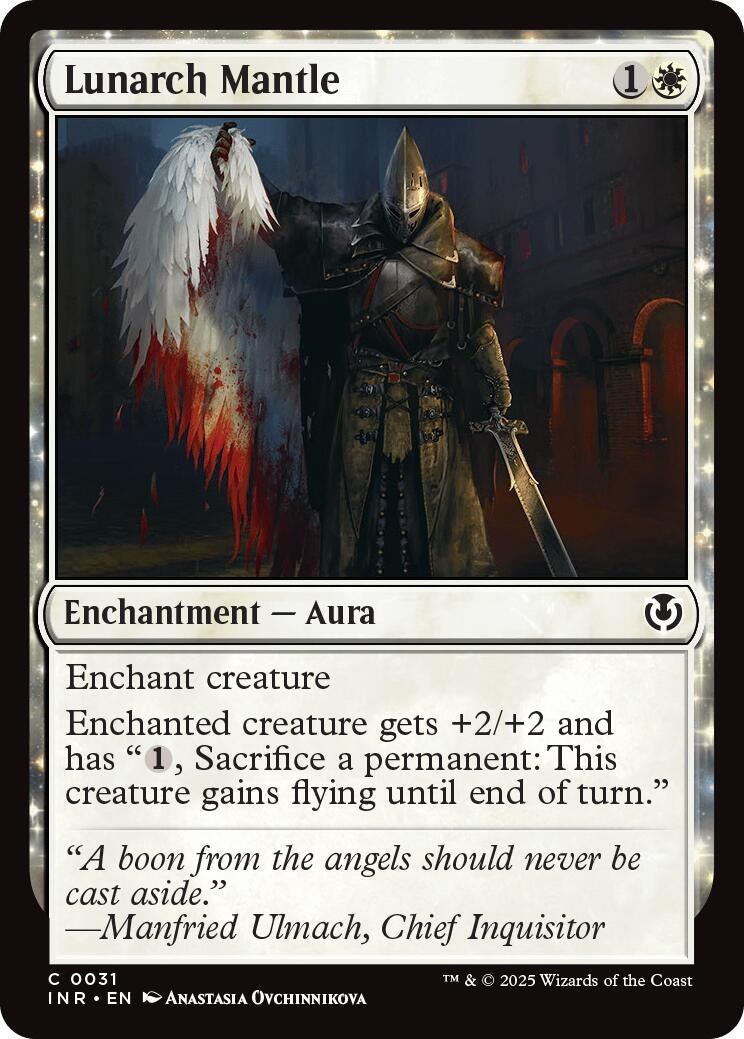 Image for Lunarch Mantle (31) [Innistrad Remastered] - Magic: The Gathering