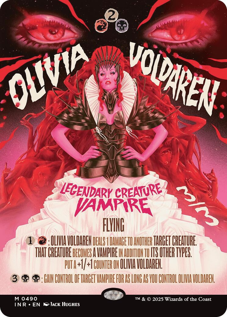Image for Olivia Voldaren (Showcase) (490) [Innistrad Remastered] - Magic: The Gathering