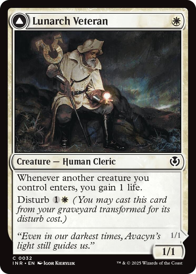 Image for Lunarch Veteran (32) [Innistrad Remastered] - Magic: The Gathering