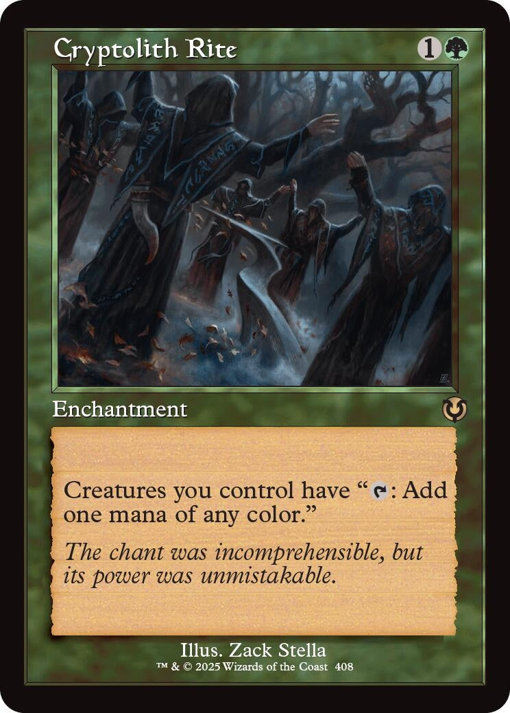 Cryptolith Rite (Retro Frame) (408) [Innistrad Remastered]