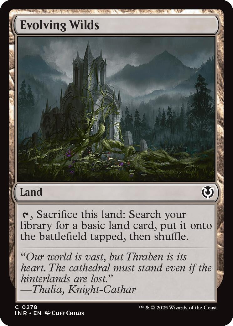 Image for Evolving Wilds (278) [Innistrad Remastered] - Magic: The Gathering