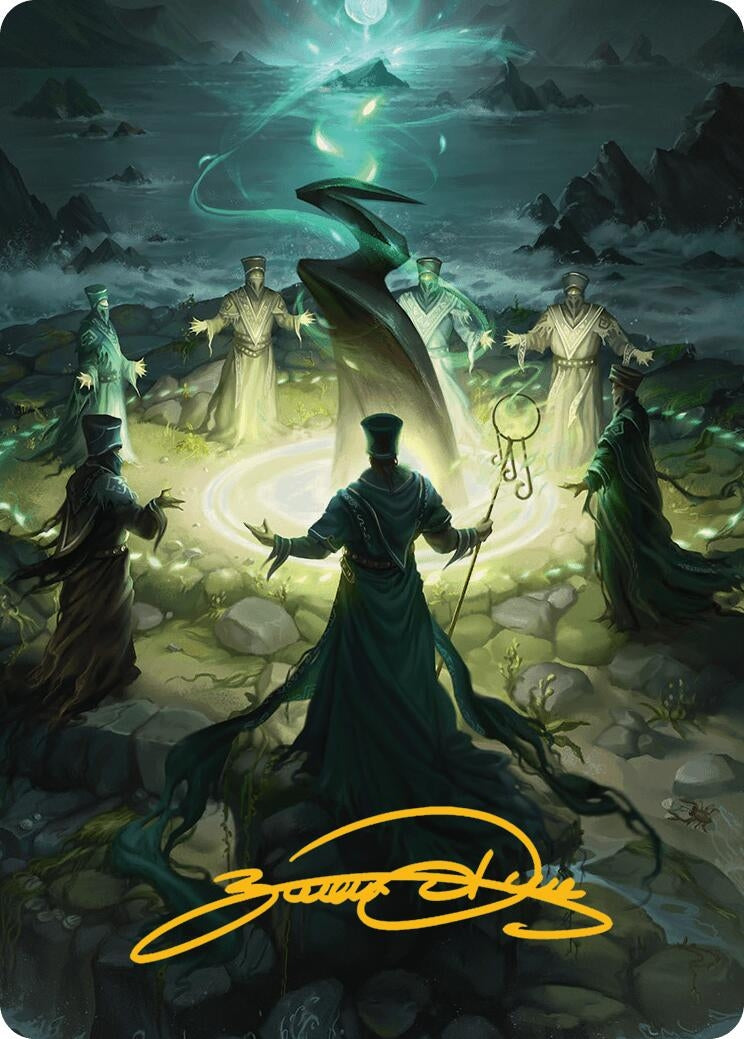 Image for Cryptolith Rite Art Card (Gold-Stamped Signature) (14) [Innistrad Remastered] - Magic: The Gathering