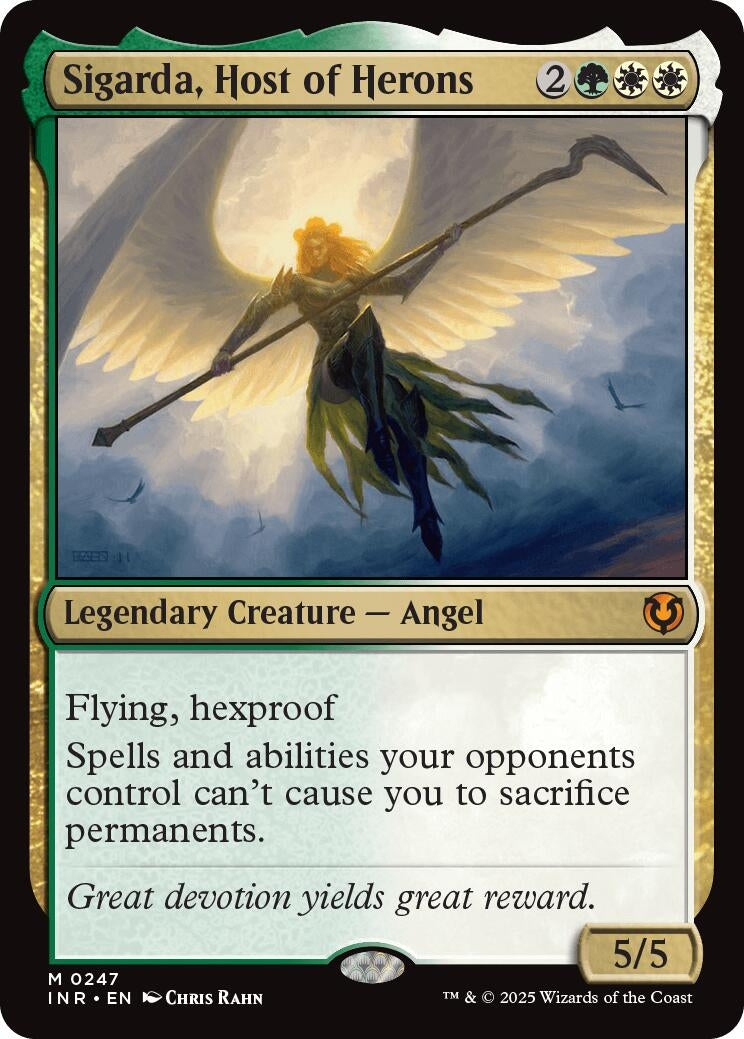 Image for Sigarda, Host of Herons (247) [Innistrad Remastered] - Magic: The Gathering