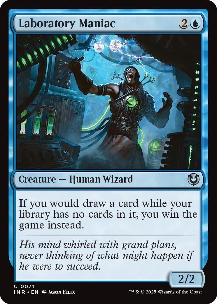 Image for Laboratory Maniac (71) [Innistrad Remastered] - Magic: The Gathering