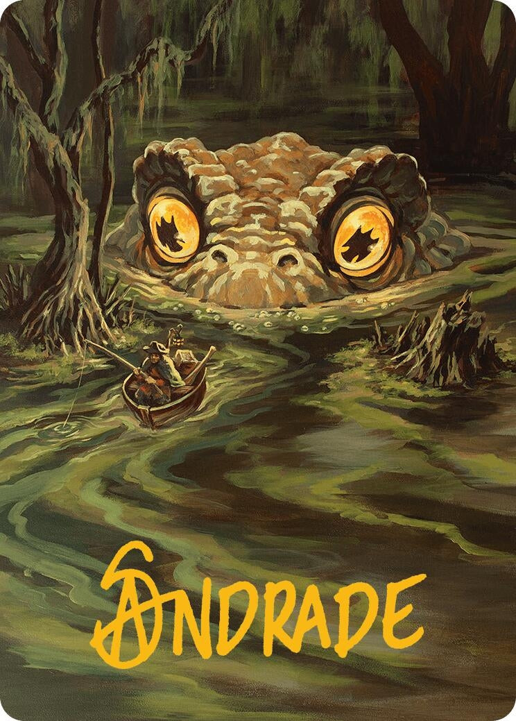 Image for The Gitrog Monster Art Card (Gold-Stamped Signature) (25) [Innistrad Remastered] - Magic: The Gathering
