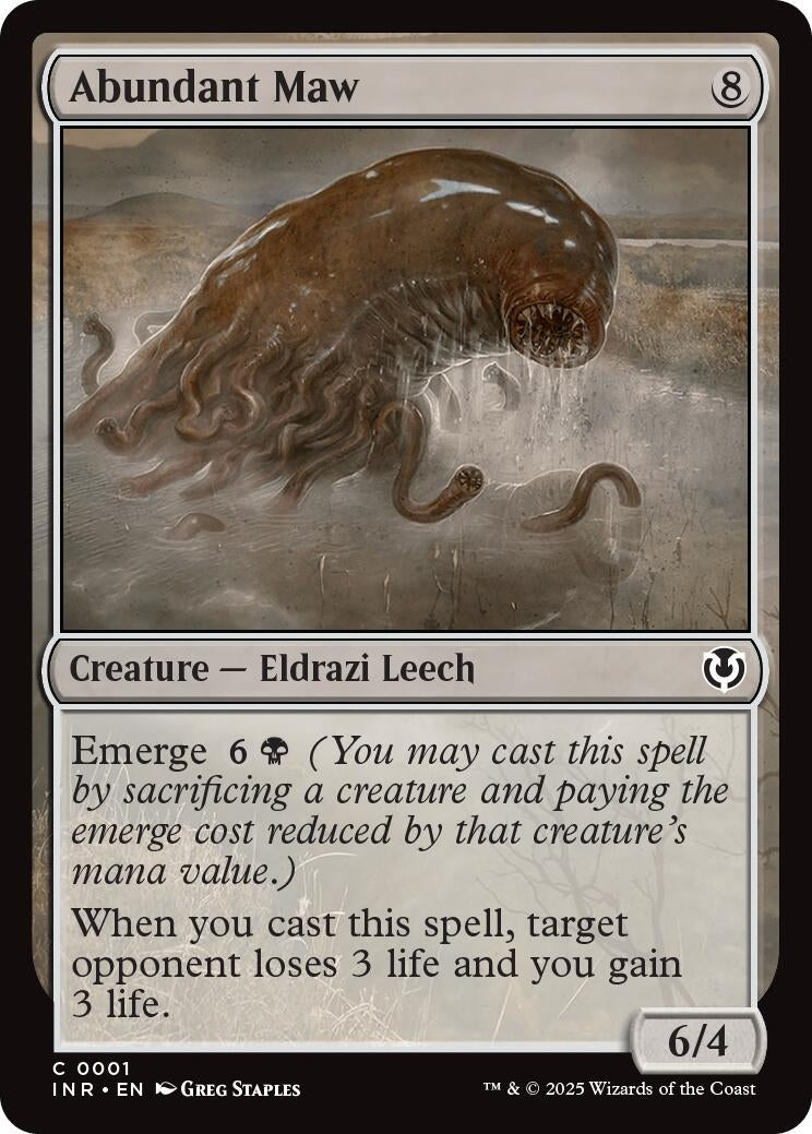 Image for Abundant Maw (1) [Innistrad Remastered] - Magic: The Gathering