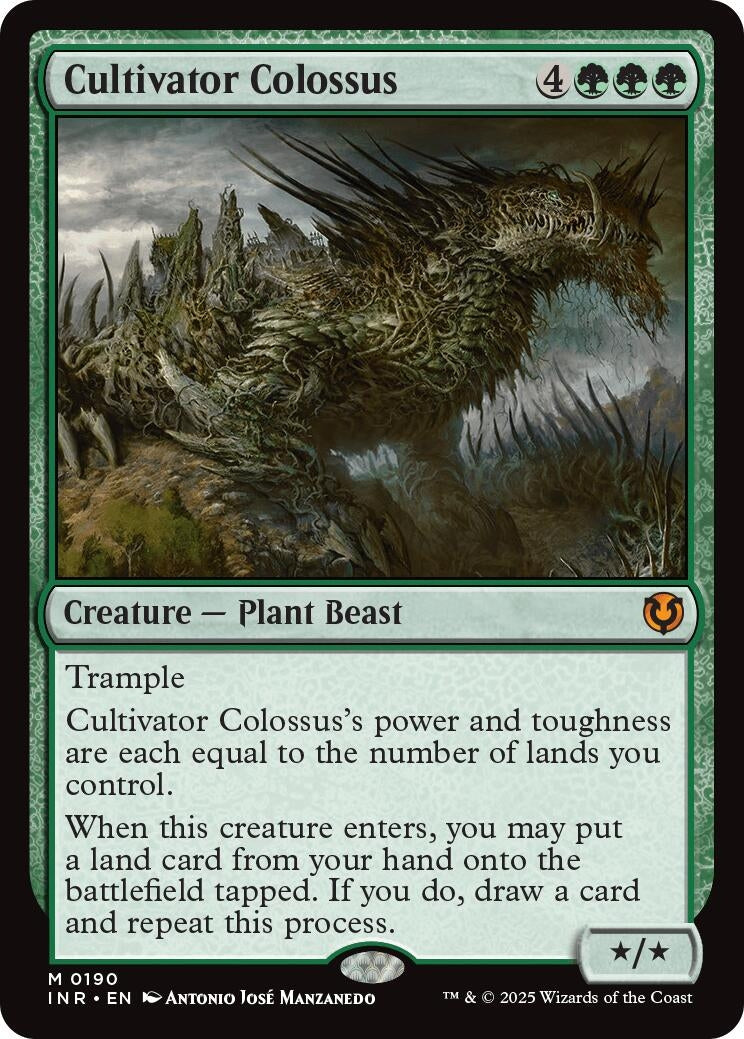 Image for Cultivator Colossus (190) [Innistrad Remastered] - Magic: The Gathering