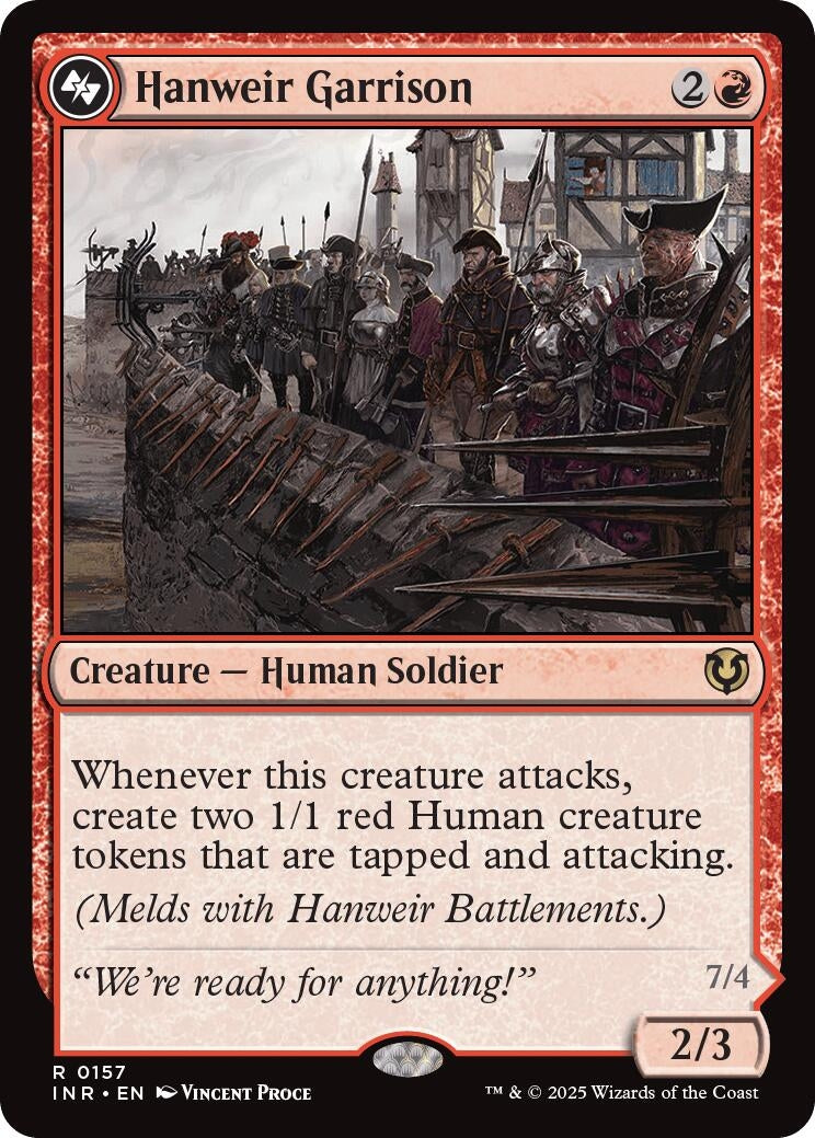 Image for Hanweir Garrison (157) [Innistrad Remastered] - Magic: The Gathering