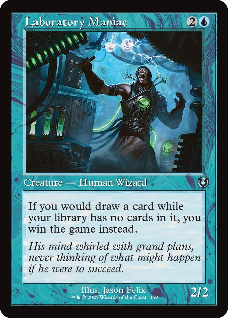 Image for Laboratory Maniac (Retro Frame) (359) [Innistrad Remastered] - Magic: The Gathering