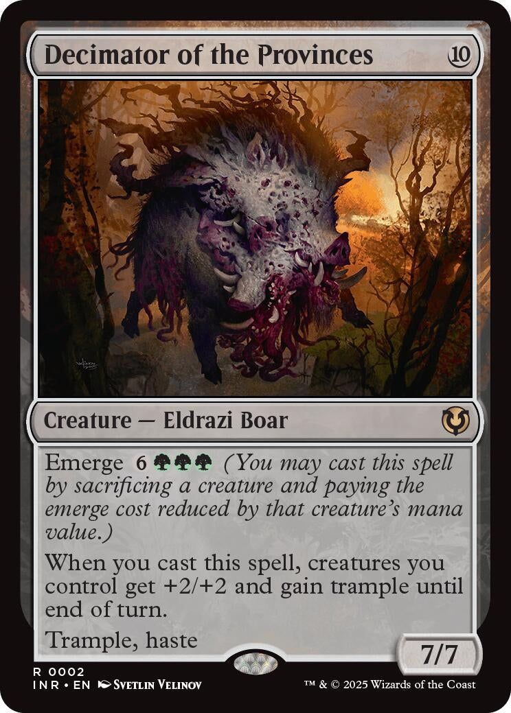 Image for Decimator of the Provinces (2) [Innistrad Remastered] - Magic: The Gathering