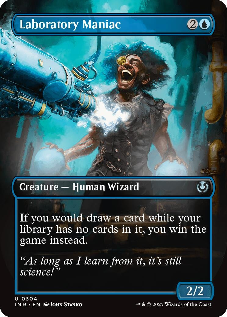 Image for Laboratory Maniac (Borderless) (304) [Innistrad Remastered] - Magic: The Gathering