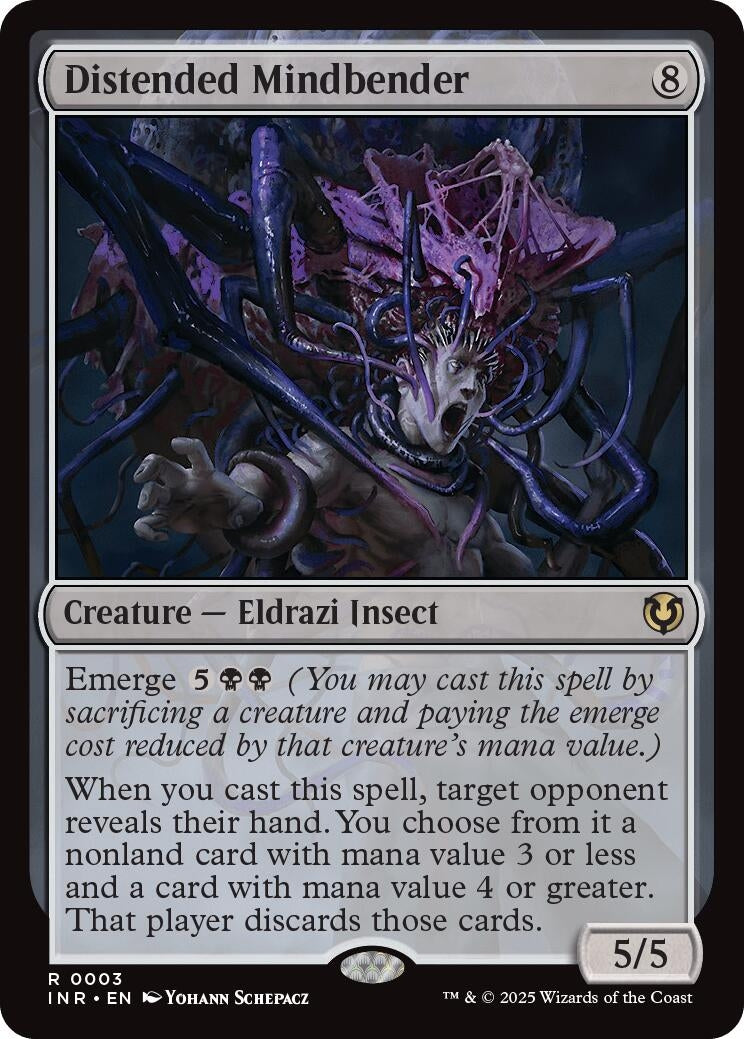 Image for Distended Mindbender (3) [Innistrad Remastered] - Magic: The Gathering