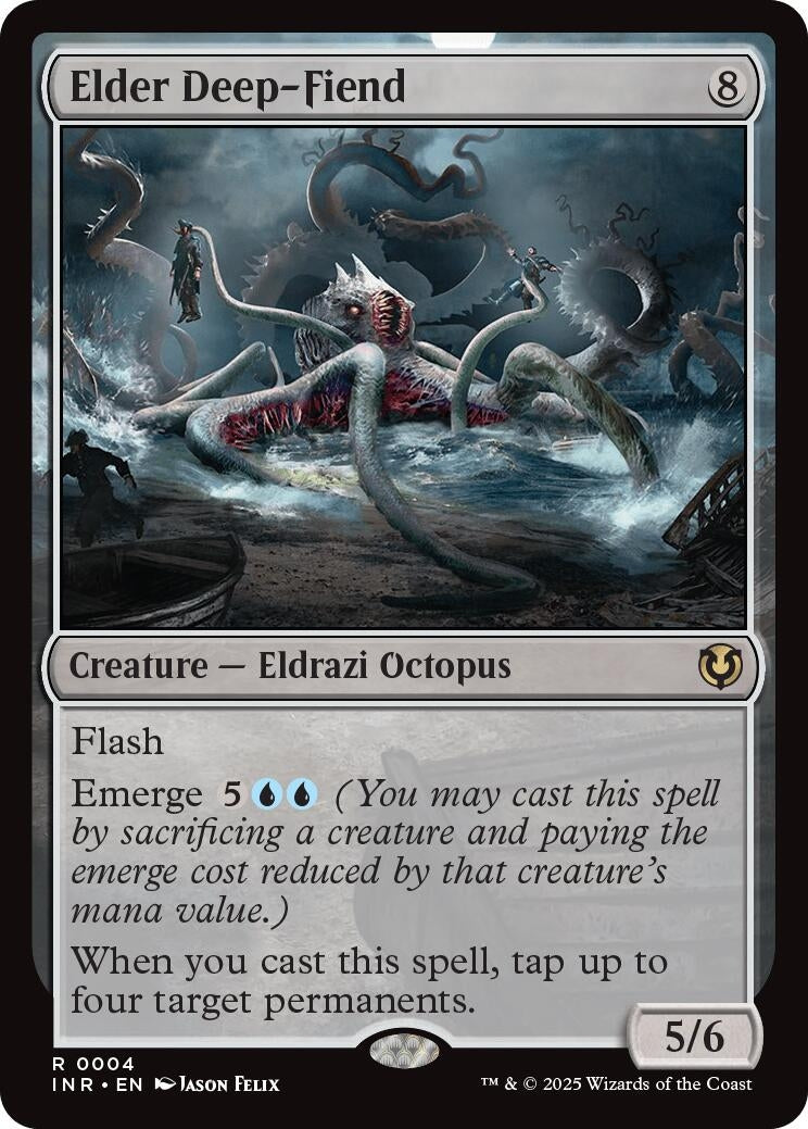 Image for Elder Deep-Fiend (4) [Innistrad Remastered] - Magic: The Gathering