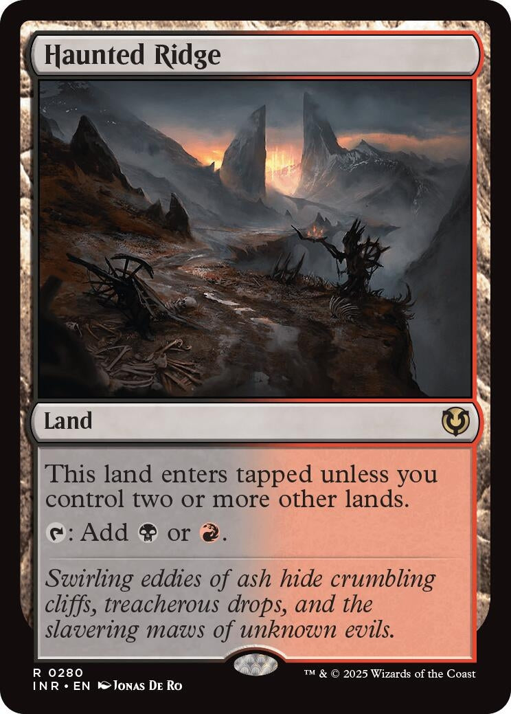 Image for Haunted Ridge (280) [Innistrad Remastered] - Magic: The Gathering