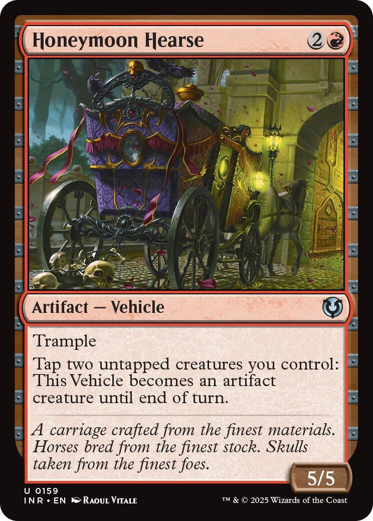 Image for Honeymoon Hearse (159) [Innistrad Remastered] - Magic: The Gathering