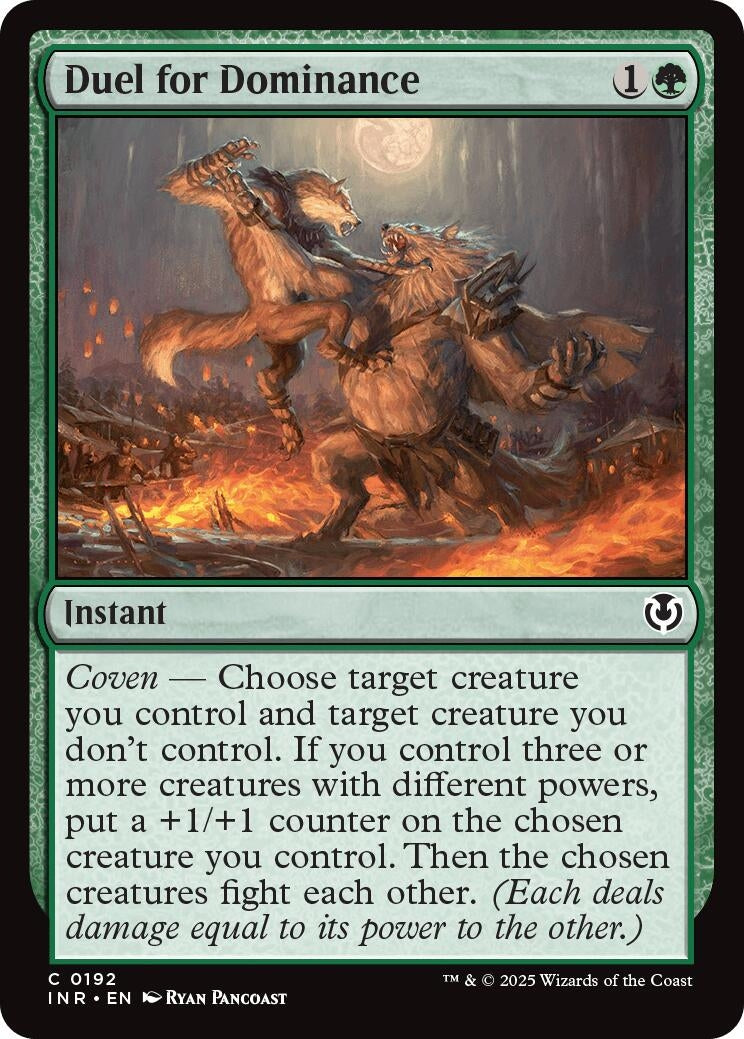 Image for Duel for Dominance (192) [Innistrad Remastered] - Magic: The Gathering