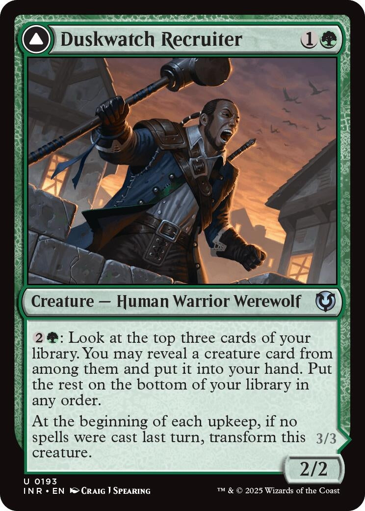 Image for Duskwatch Recruiter (193) [Innistrad Remastered] - Magic: The Gathering