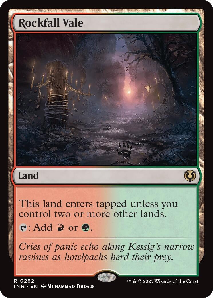 Image for Rockfall Vale (282) [Innistrad Remastered] - Magic: The Gathering