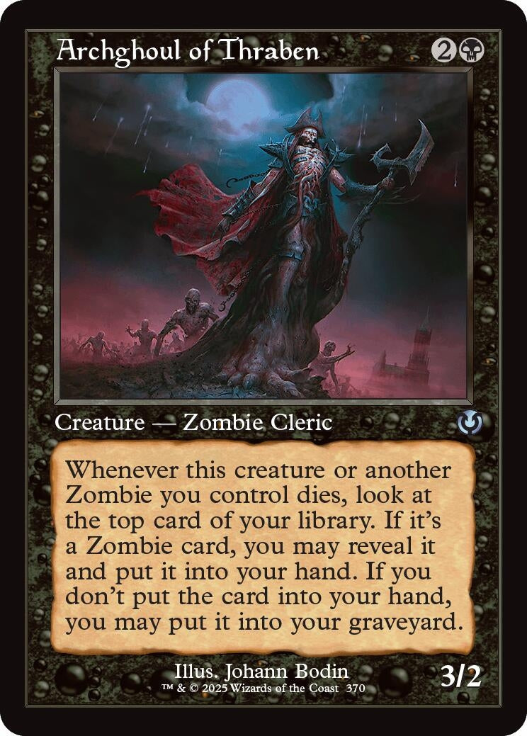 Image for Archghoul of Thraben (Retro Frame) (370) [Innistrad Remastered] - Magic: The Gathering