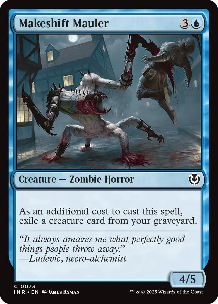 Image for Makeshift Mauler (73) [Innistrad Remastered] - Magic: The Gathering