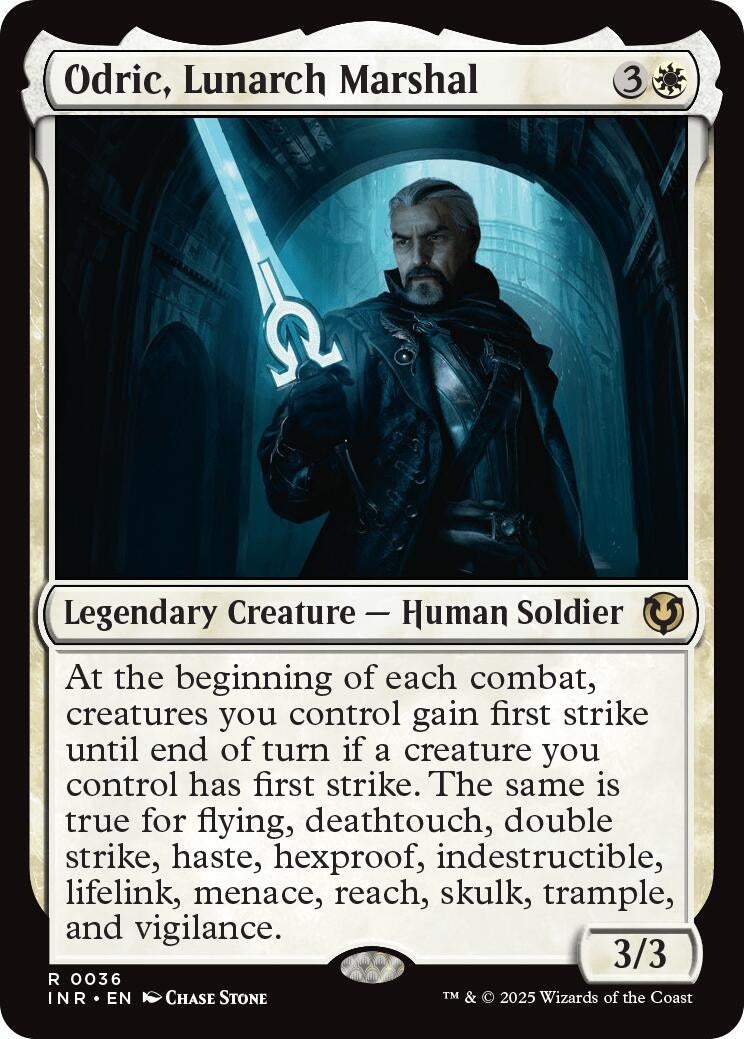 Image for Odric, Lunarch Marshal (36) [Innistrad Remastered] - Magic: The Gathering