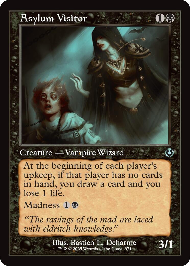 Image for Asylum Visitor (Retro Frame) (371) [Innistrad Remastered] - Magic: The Gathering
