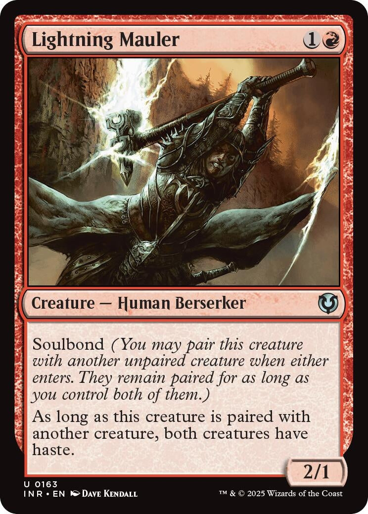 Image for Lightning Mauler (163) [Innistrad Remastered] - Magic: The Gathering