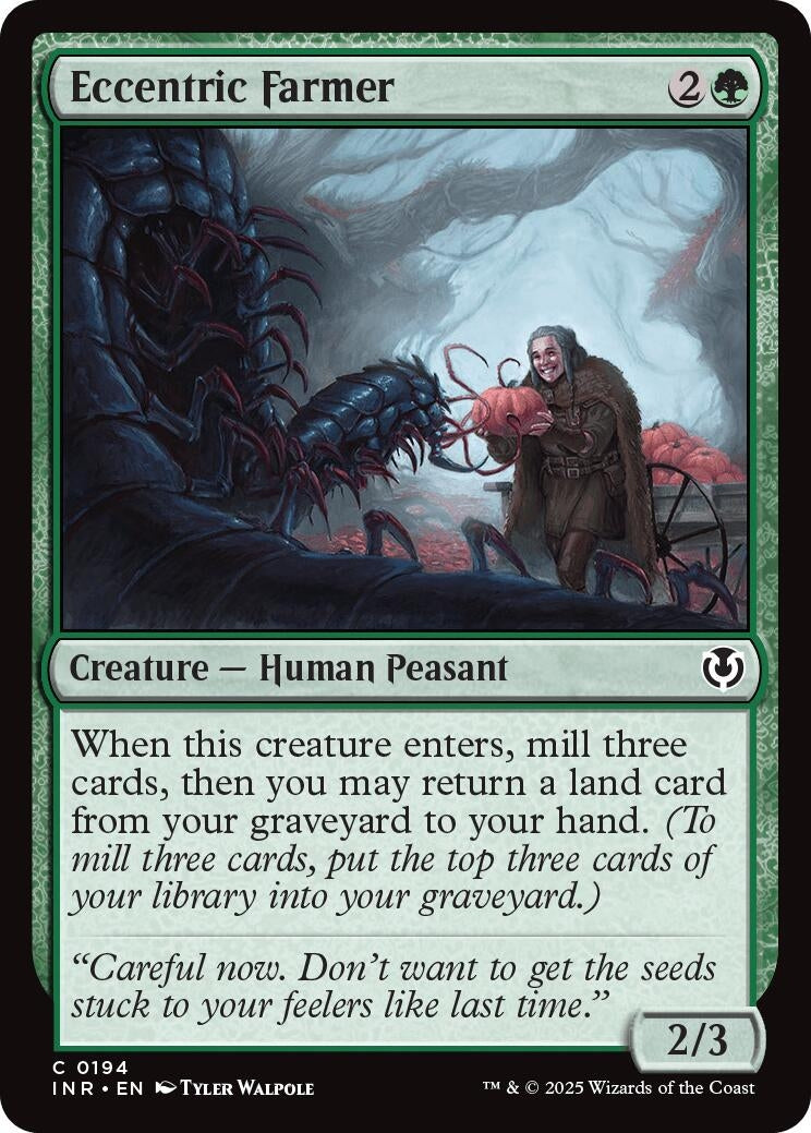 Image for Eccentric Farmer (194) [Innistrad Remastered] - Magic: The Gathering