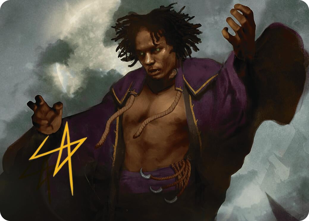 Image for Bloodline Keeper Art Card (Gold-Stamped Signature) (23) [Innistrad Remastered] - Magic: The Gathering