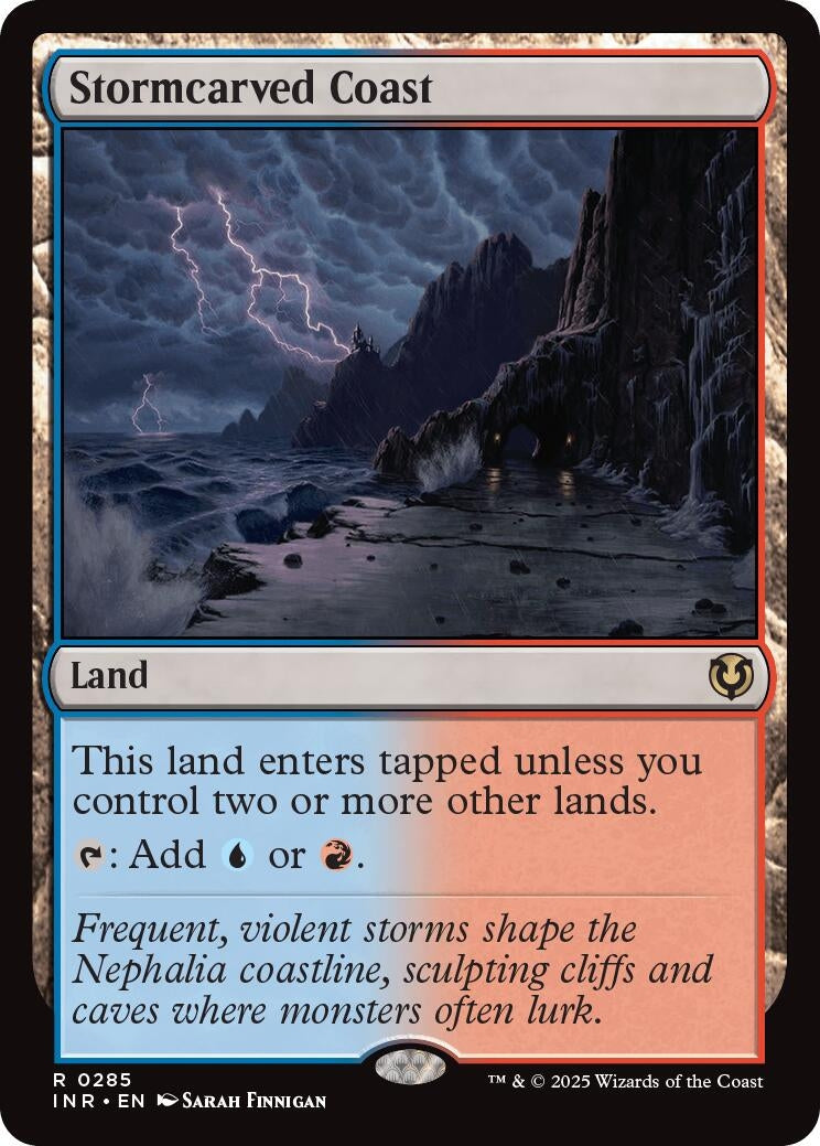 Image for Stormcarved Coast (285) [Innistrad Remastered] - Magic: The Gathering