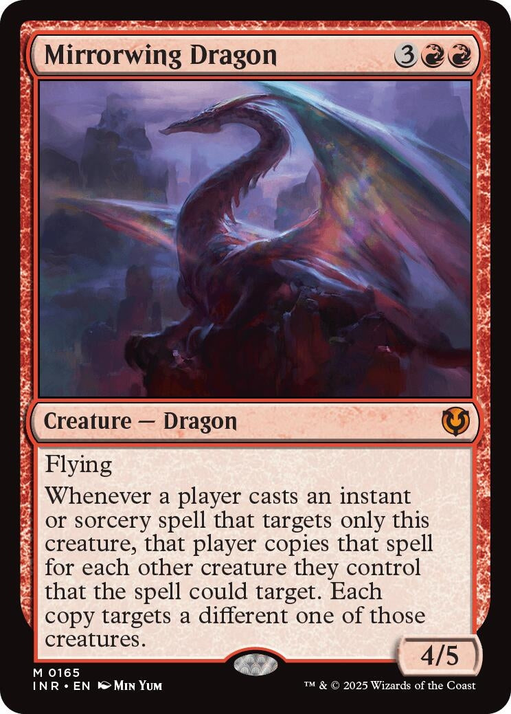Image for Mirrorwing Dragon (165) [Innistrad Remastered] - Magic: The Gathering