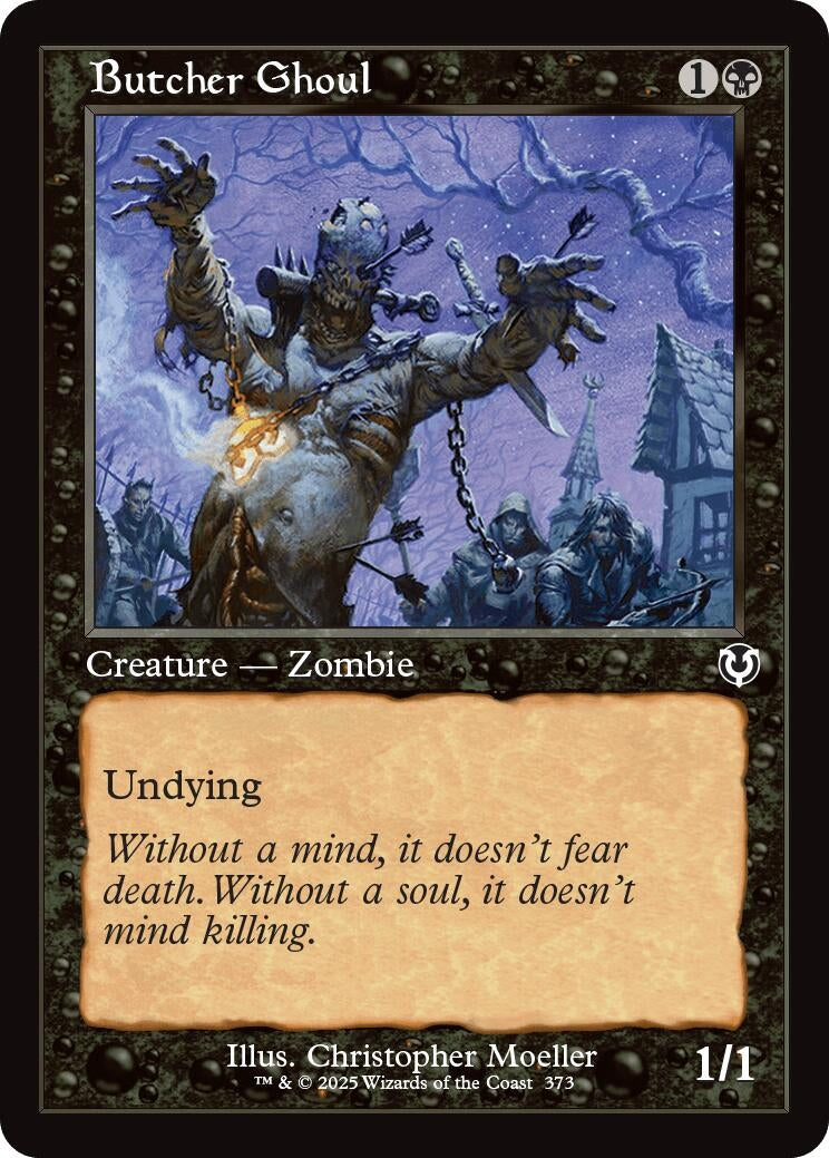 Image for Butcher Ghoul (Retro Frame) (373) [Innistrad Remastered] - Magic: The Gathering