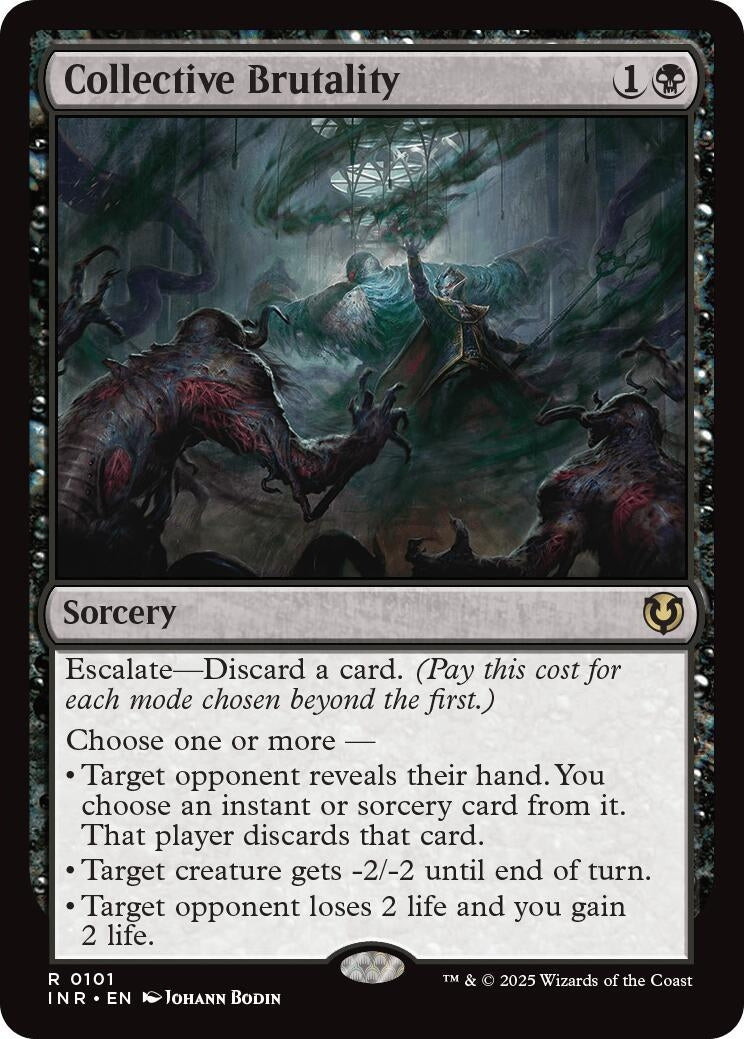 Image for Collective Brutality (101) [Innistrad Remastered] - Magic: The Gathering