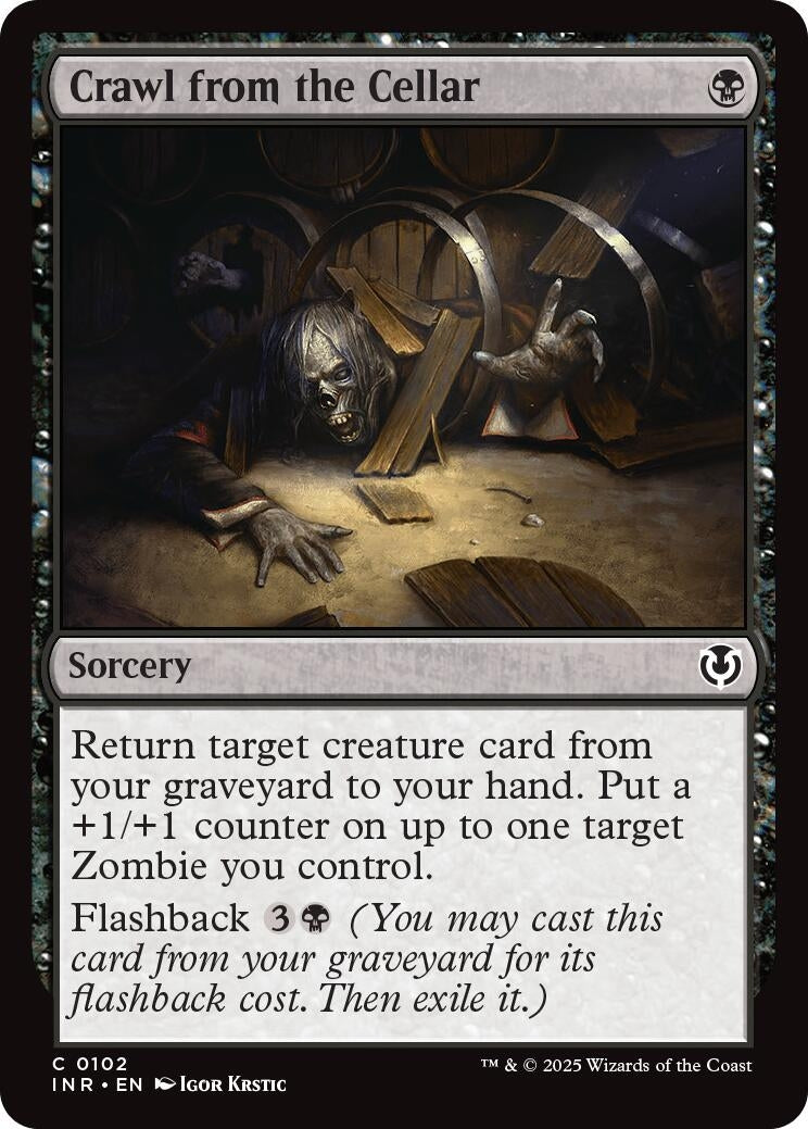 Image for Crawl from the Cellar (102) [Innistrad Remastered] - Magic: The Gathering