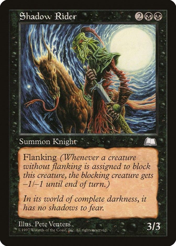 Image for Shadow Rider [Weatherlight] - Magic: The Gathering
