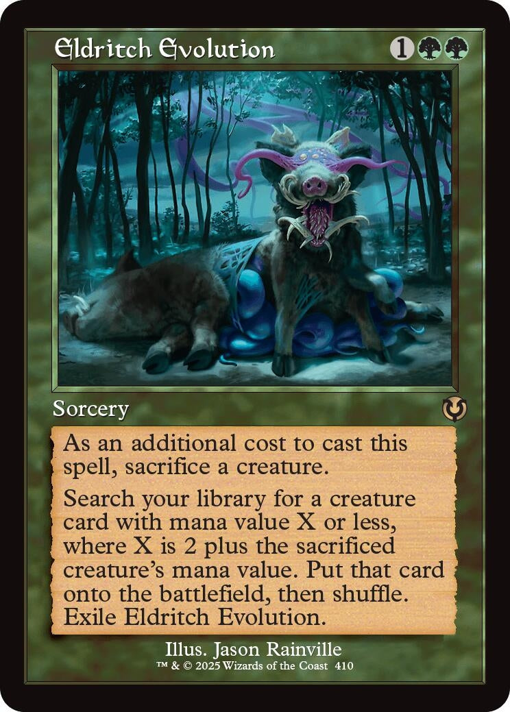 Image for Eldritch Evolution (Retro Frame) (410) [Innistrad Remastered] - Magic: The Gathering