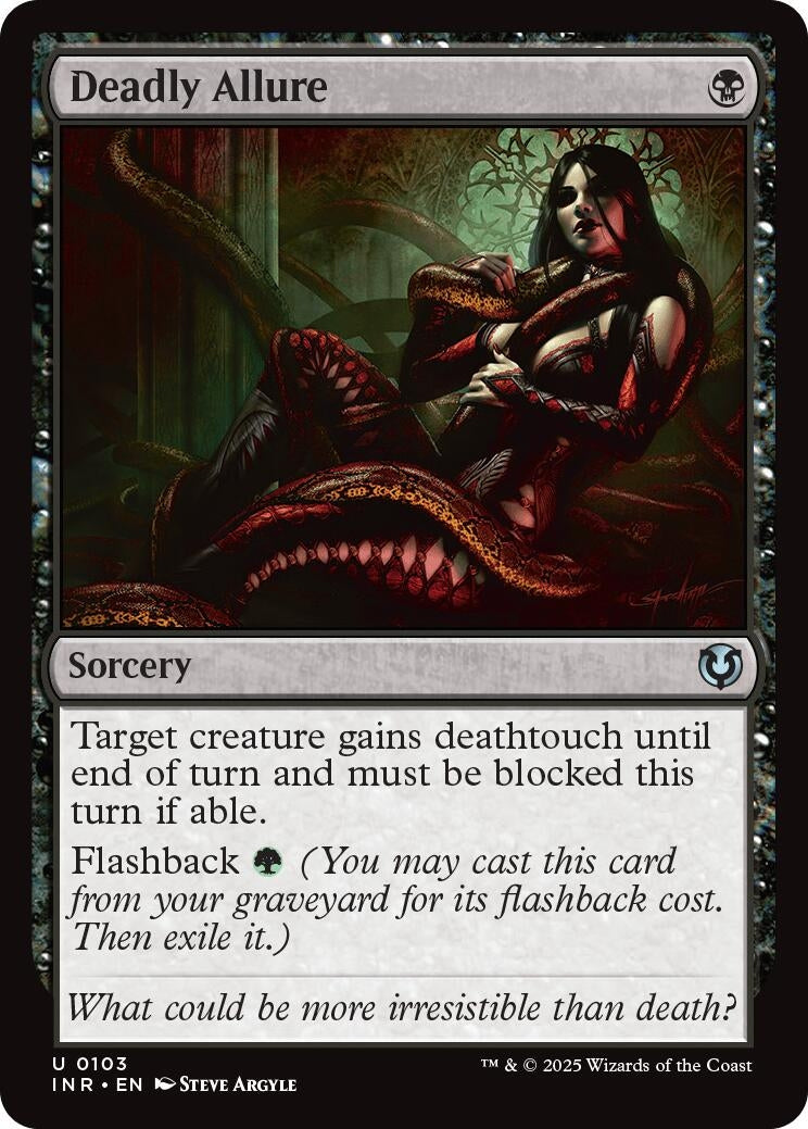 Image for Deadly Allure (103) [Innistrad Remastered] - Magic: The Gathering