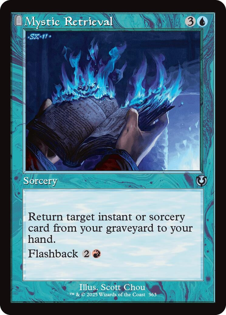 Image for Mystic Retrieval (Retro Frame) (363) [Innistrad Remastered] - Magic: The Gathering